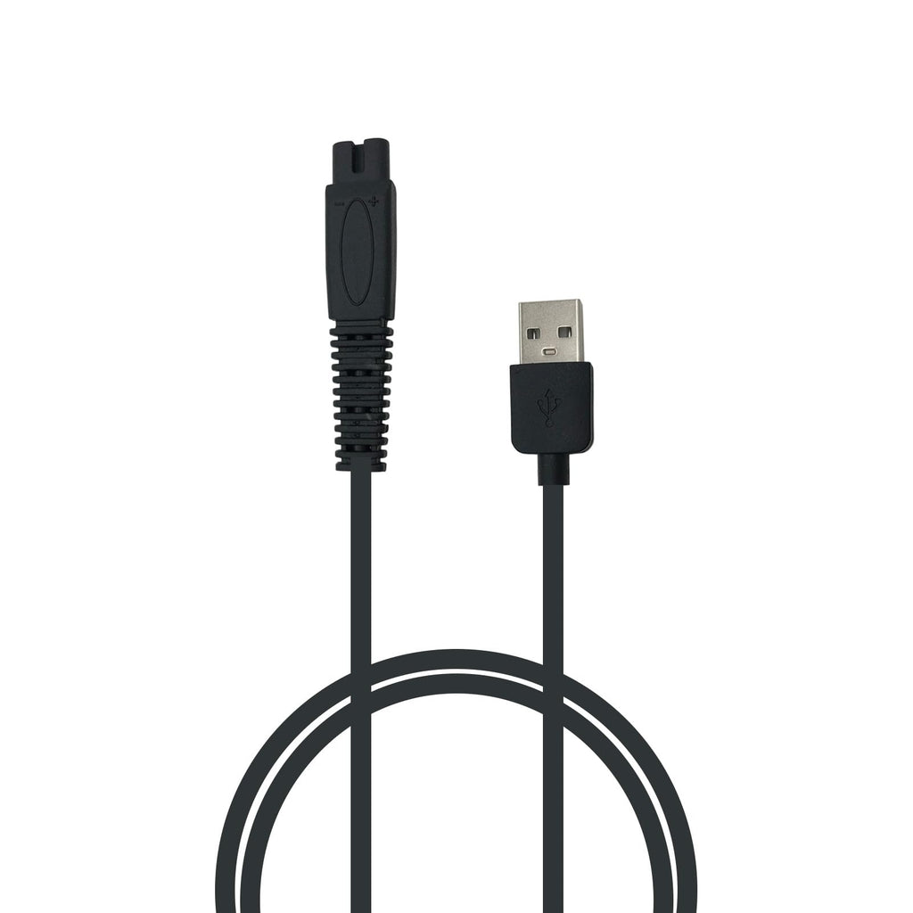 PDEEY USB Charger Cord Compatible for Freebird Head Shaver Shaving Kit Electric Skull Razor, Charging Cable with Cleaning Brush