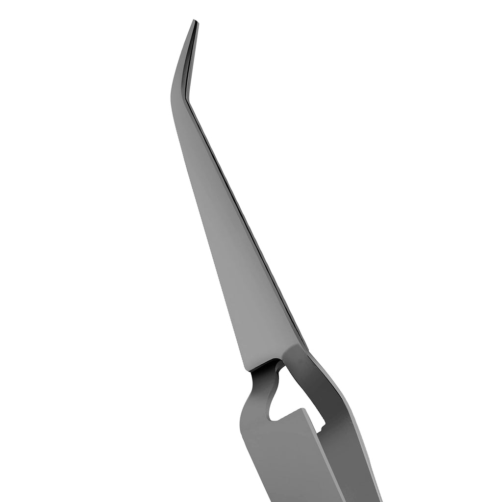 Splinter Forceps - Fine Point - Tweezers Stainless Steel Straight & Curved (Forign Object 4 pcs set)