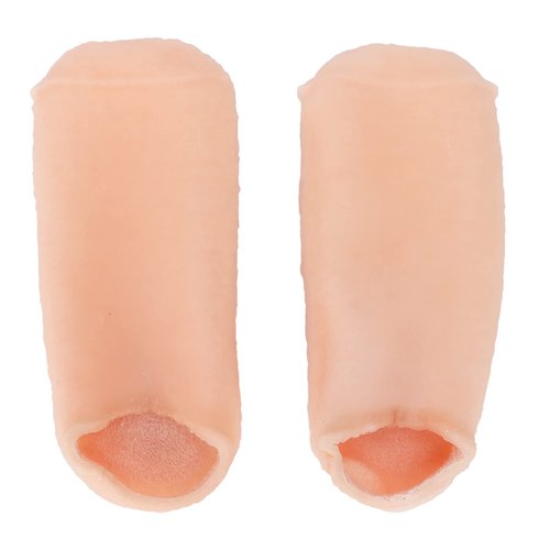 Brrnoo 2pcs Moisturizing Socks, Silicone Gel Socks for Women, Extra Soft Gel Socks for Dry Cracked Feet, Repairing Rough Skin, Essential Oil Gel Layer, 22 x 10cm / 8.7 x 3.9in