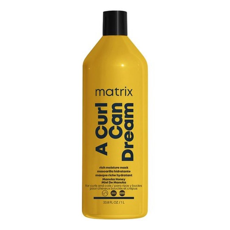 Matrix A Curl Can Dream Rich Mask - Hydrating Leave-In Treatment for Curly & Coily Hair | Sulfate & Paraben-Free
