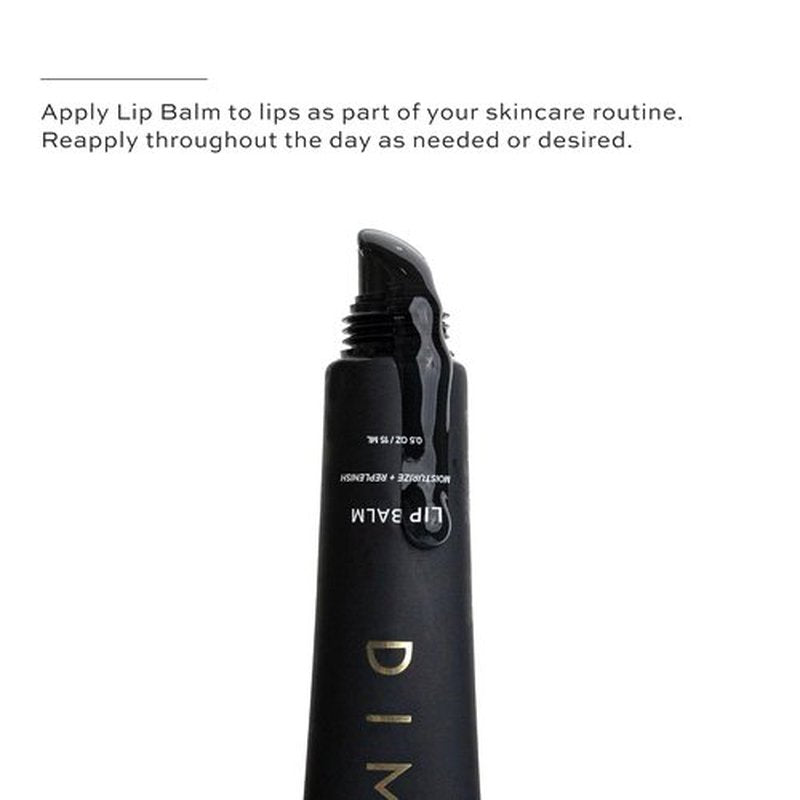 DIME Beauty Lip Balm, Hydrating Lip Balm and Gloss, Vegan & Cruelty-Free, Anti-Aging Lip Care, .5 oz / 15 ml