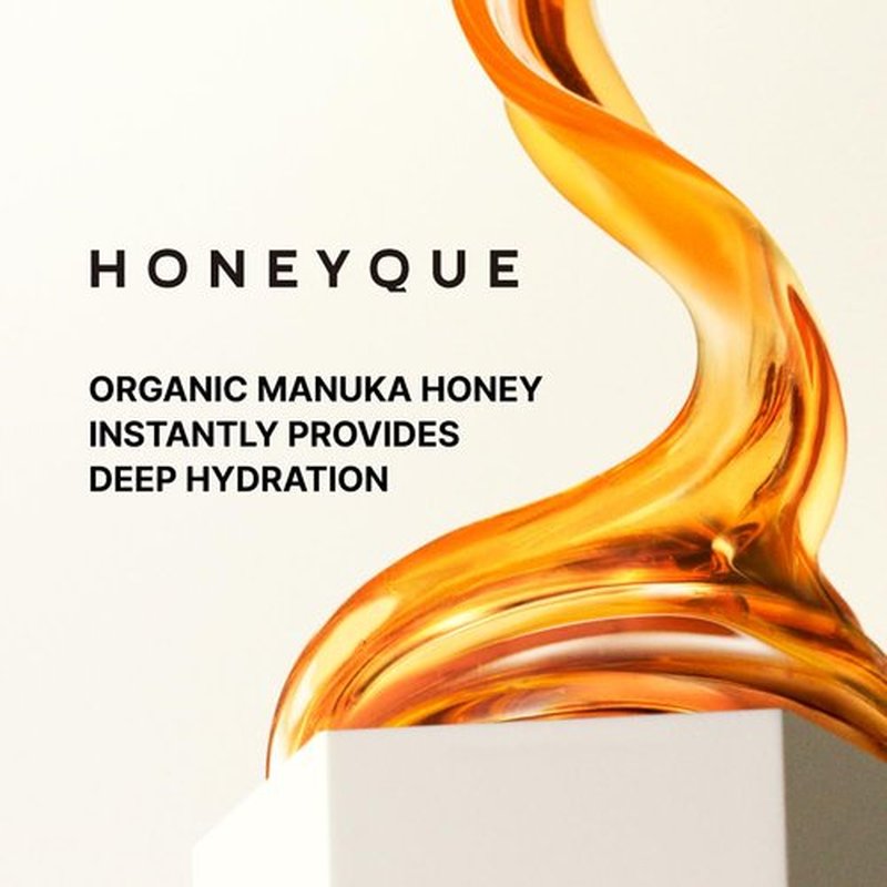 HONEYQUE Deep Repair Moist Shampoo & Conditioner - Nourish Hair With Honey Collagen | 450ml/15.2 fl. oz.
