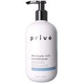 Prive Moisture Rich Conditioner - Nourishes Dry Hair & Smoothes Frizz | Organic Shea Butter (12 Oz)