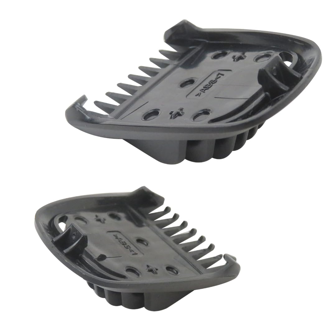 Trimmer Replacement 2 Pcs (1mm 2mm) Body Groom Hair Guide Guard Comb for P-hilips Norelco Multigroom MG3750 MG3760 MG5750 MG5760 MG7750 MG7770 MG7790 MG7791