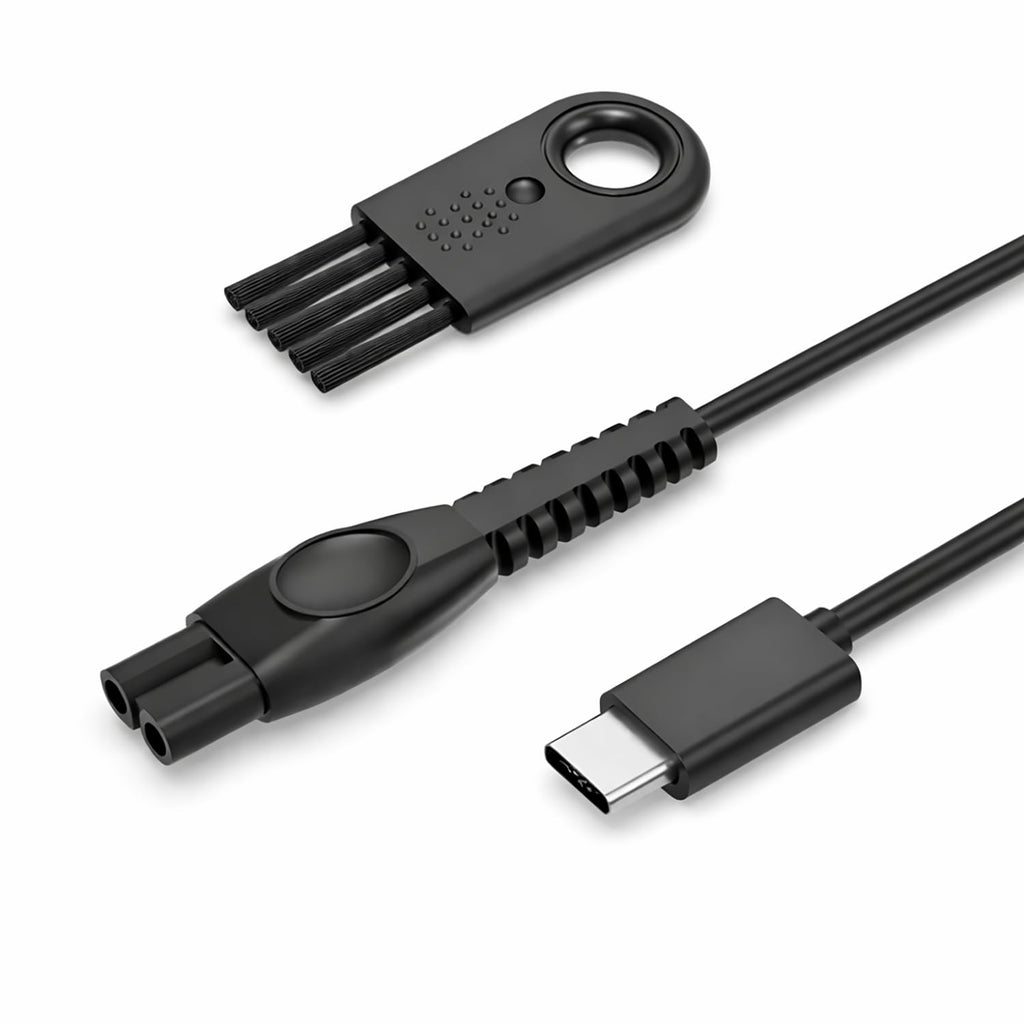 Superer 5V USB-C Charger Cord Fit for Philips Norelco Wet & Dry Series 2000 2400 3000 3600 5000 7000 i9000, for One Blade 360 Newer Model QP2724 QP2834 QP1924 Power Cord Shaver Cable