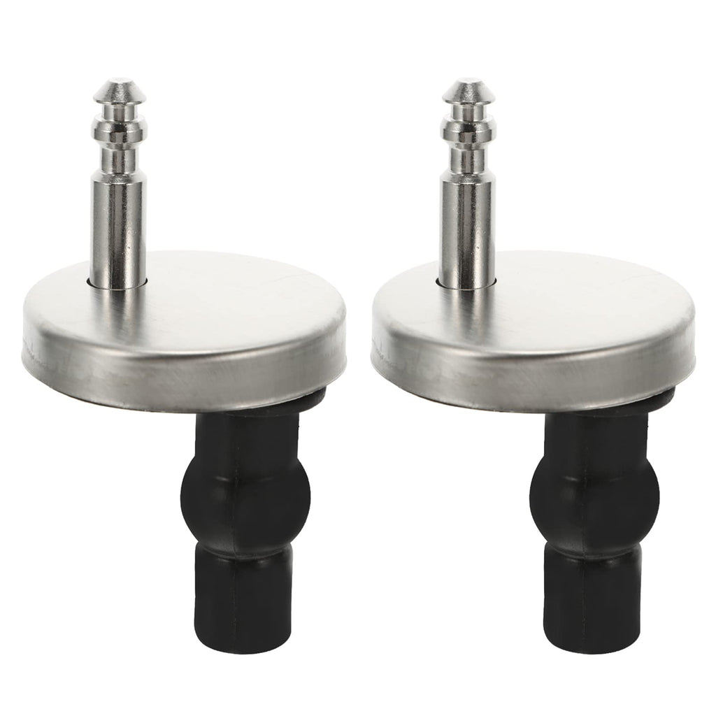 Toilet Seat Replacement Bidet Parts: 2pcs Seat Hinge Replacement Toilet Screws Cover Nuts Screws Mount Hardware - Hinge Fixings Nuts