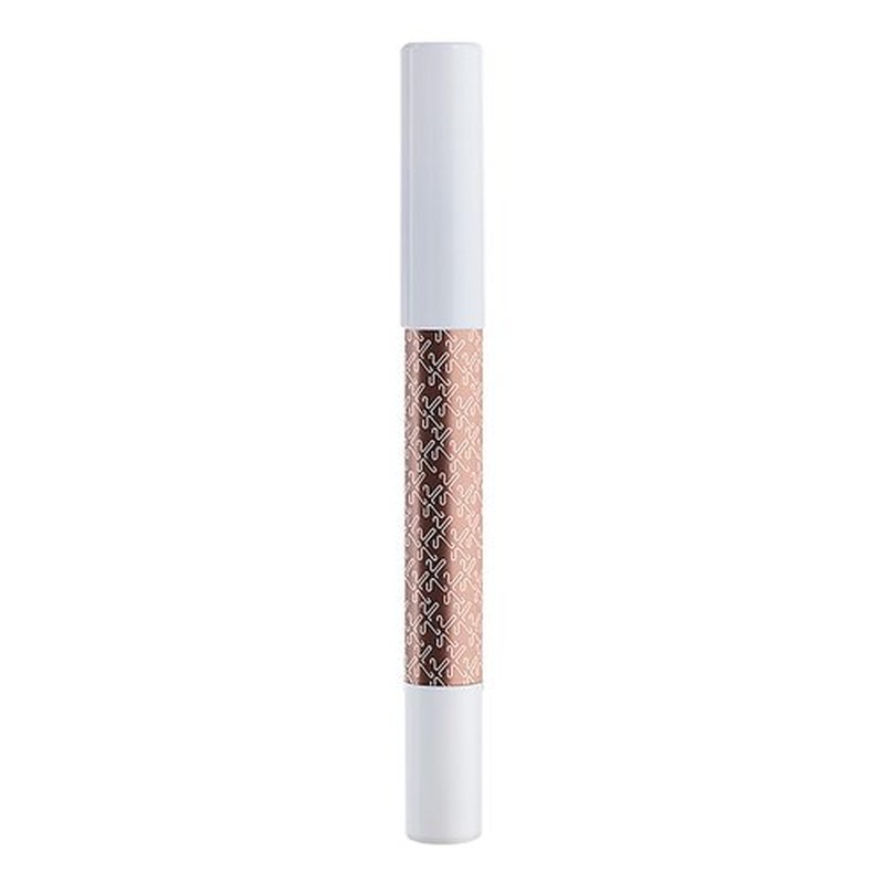 Kay Beauty Metallic Eyeshadow Stick Pencil, Bare Metal, 0.06 oz - Intense Color Eye Makeup for Women - Metallic Finish - Cream to Powder Formula - Waterproof, Smudgeproof