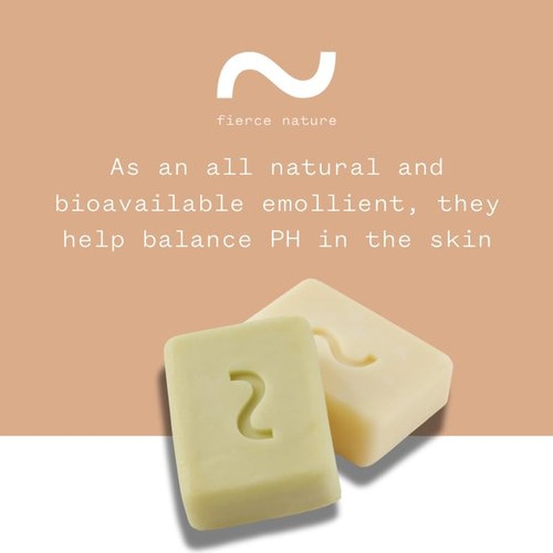 fierce nature Multi-Use Pure Tallow Bar | Organic & Natural Moisturising Bar for Face, Body, Hands & Hair | Non-Toxic Skincare Essential (Sweet Orange)