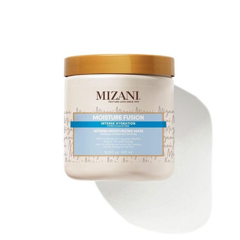 Mizani Moisture Fusion Hair Mask - Intense Hydration for Dry, Curly Hair | Deep Conditioning with Argan Oil