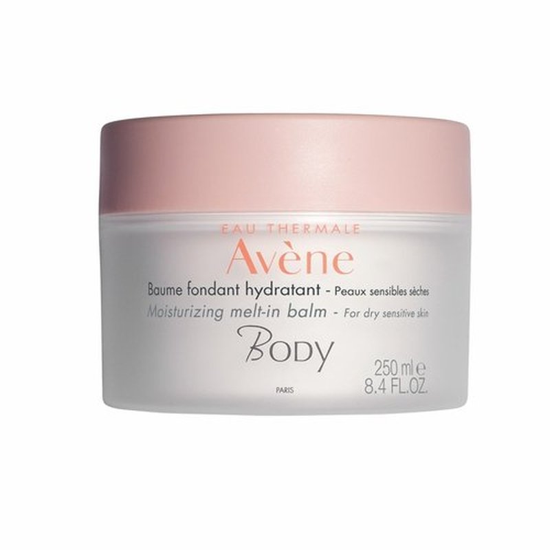 Avène Moisturizing Melt-In Balm | Non-Greasy Shea Oil Body Butter, Quick Absorbing, 8.4 Oz