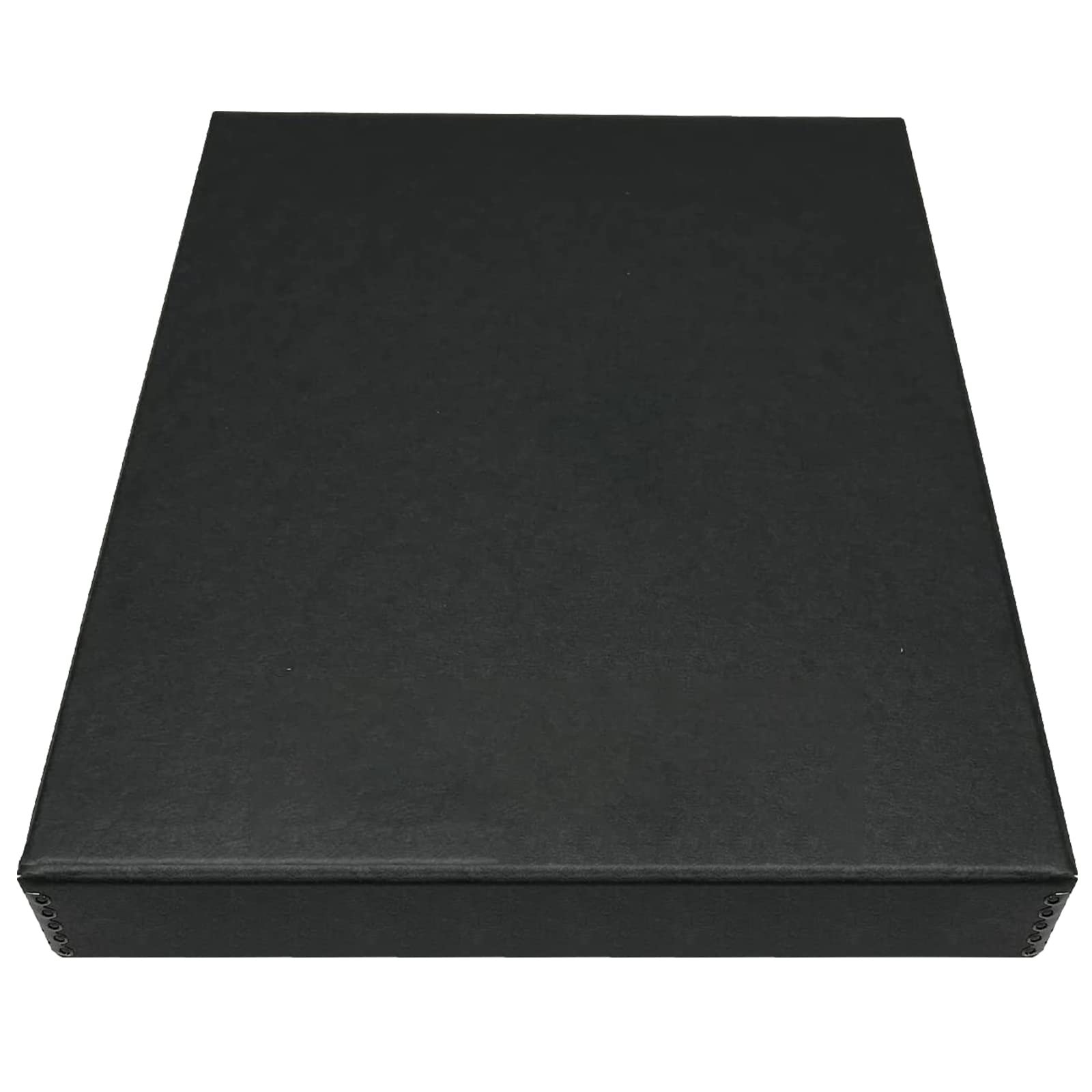 Golden State Art, Clamshell Archival Folio Storage Box 11x14 Inch, Black