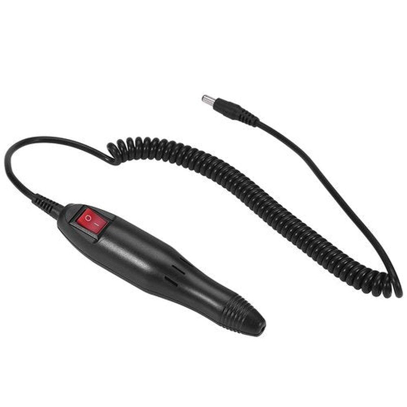 Nail Drill Handle, Electric Art Nail Drill Handpiece Manicure Pedicure Machine Pen Replacement Handle Grinder Polish Tool Shank Handpiece Replacement Handle for Electric Nail Drill Machine