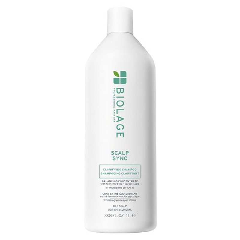 Biolage Scalp Sync Clarifying Shampoo - Effective Residue & Buildup Remover for Oily Scalps