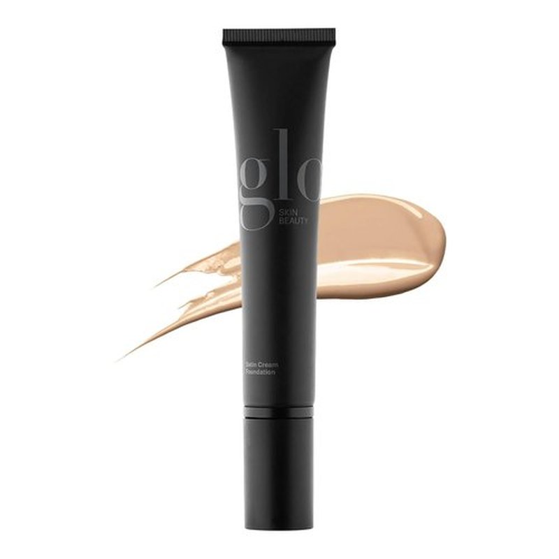Glo Skin Beauty Satin Cream Foundation - Full Coverage, Semi-Matte Finish, Honey Fair Shade