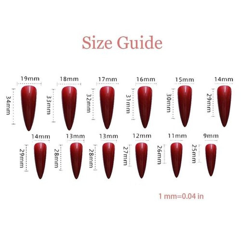 Redykat Soft Gel 24PCS Extra Long Stiletto Glossy Press On Nails, Colorful Acrylic False Nails, Rainbow Fake Nails for Extra Wide Nail beds, Salon Quality Nail Art (Colorful Palette)