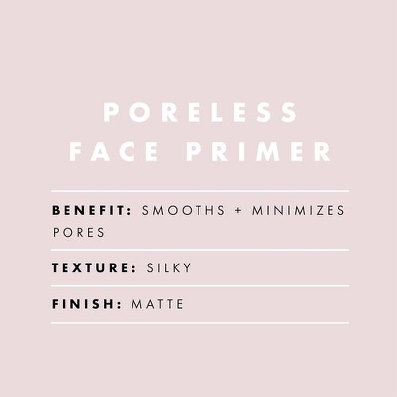 e.l.f. Poreless Face Primer - Lightweight, Skin-Perfecting Formula with Tea Tree & Vitamins A & E | 1.01 Fl Oz
