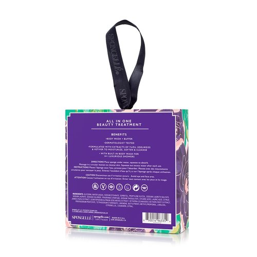 Spongelle' Violet Leaf - Body Wash Infused Buffer
