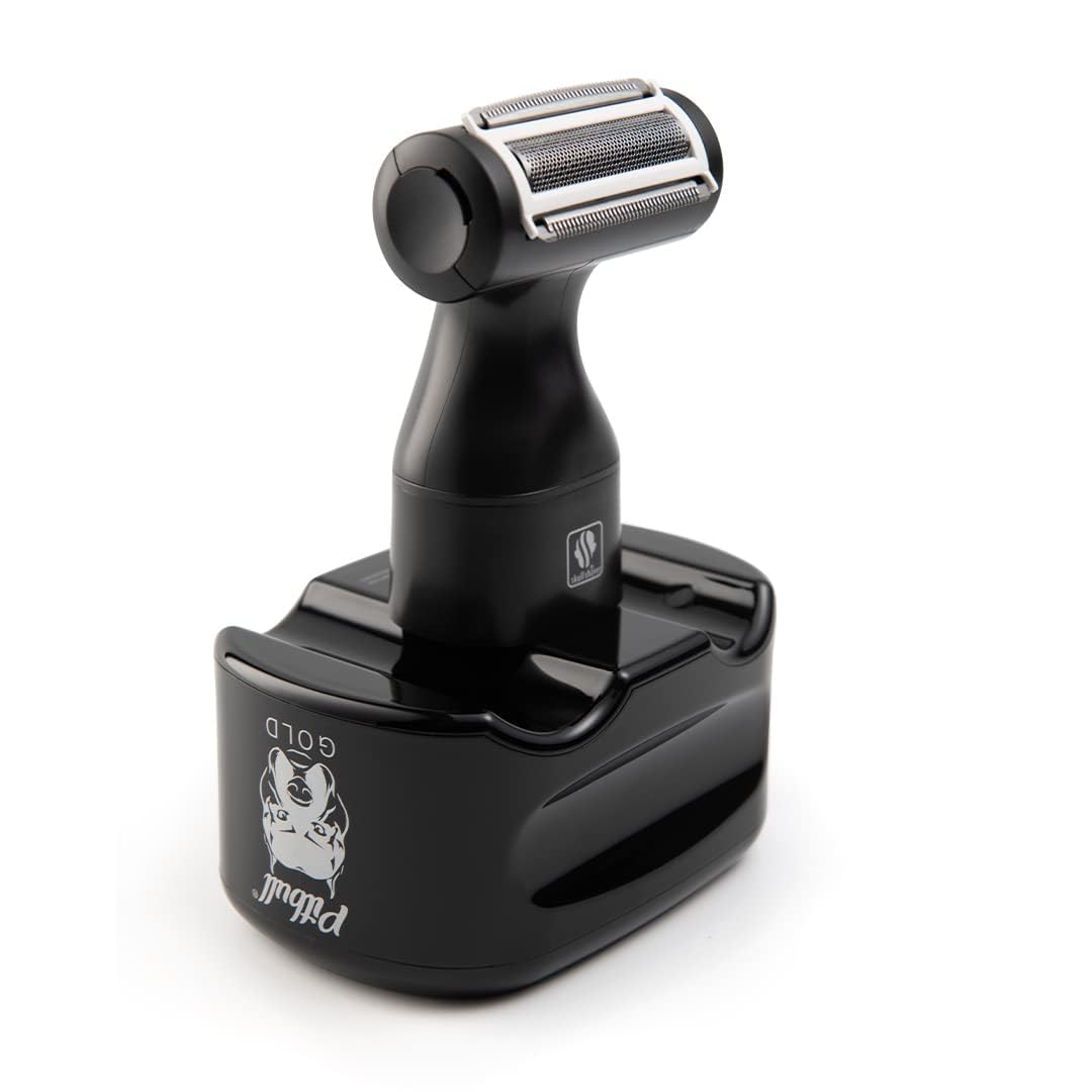 Skull Shaver Pitbull Foil Shaver & Nose Trimmer Attachments - Easy Hair Removal - Stainless Steel Blades - Wet & Dry Compatible - Compatible with Pitbull, Palm & Butterfly Kiss Shavers