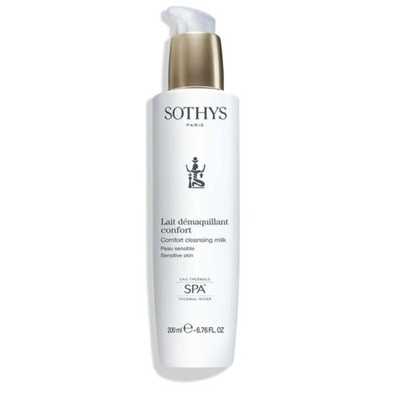 SOTHYS Comfort Cleansing Milk - Gentle Face Cleanser & Daily Makeup Remover for Sensitive Skin