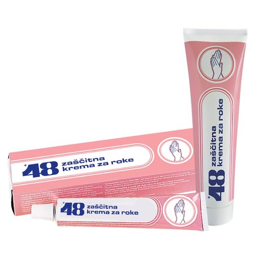 SORINA 48 Protective Hand Cream - Deep Hydration & Long-Lasting Protection - 125 ML (6 PCS)