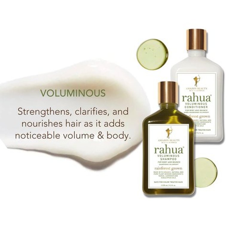 Rahua Voluminous Shampoo & Conditioner - Natural Hair Care for Fine, Oily Hair | 12 oz Set