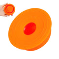 Uonlytech Drain Backflow Preventer Silicone Odor Proof Drainage Trap Sewer Pipe Sealer for Home Washing Machine Bathroom Insert Drain Plug (Orange)