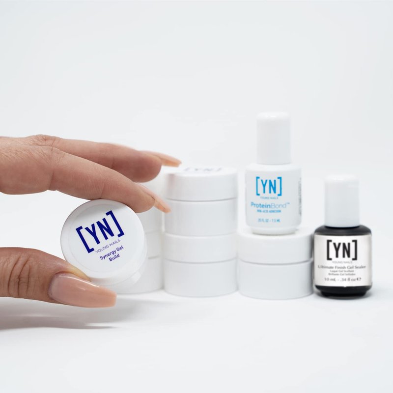 Young Nails Professional Nail Kit - Complete Starter Set for Beginners & Pros | Home Use Essentials