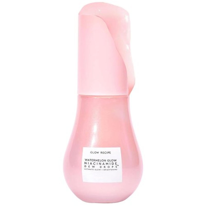 Glow Recipe Watermelon Niacinamide Dew Drops - Hydrating Face Serum & Primer | Travel Size 15ml