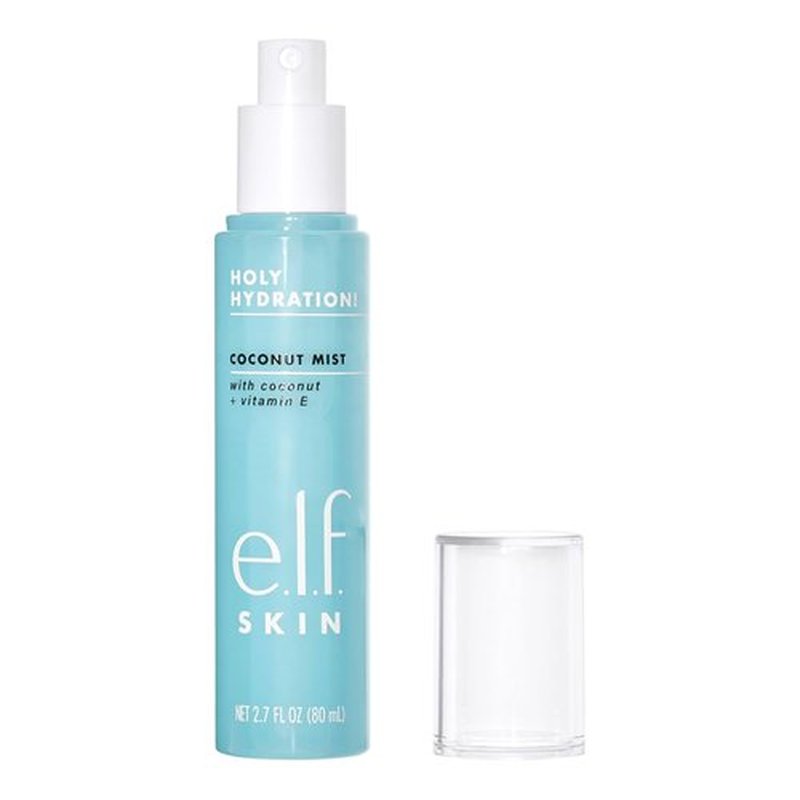 e.l.f. SKIN Hydrating Coconut Mist - Refreshes & Soothes Skin | Tropical Scent, 2.7 Fl Oz