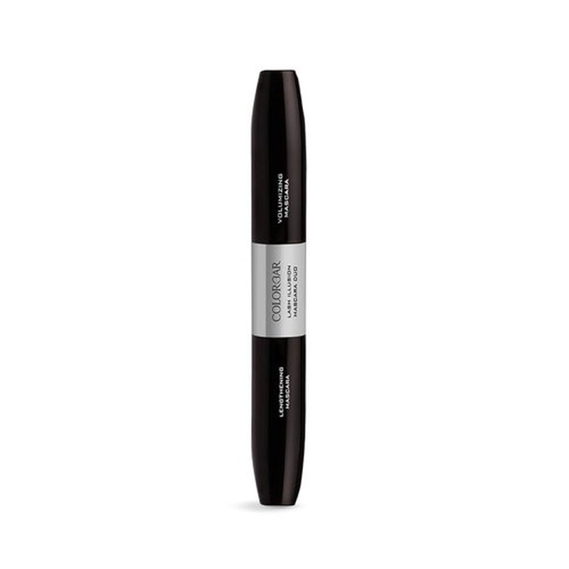 Colorbar Lash Illusion Mascara Duo - Lengthening & Volumizing Formula - Clump-Free, Non-Flaking - Black - 0.27 oz