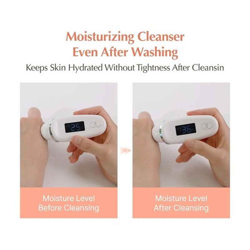 KAINE Kombu Hydrating Daily Cleanser - Gentle Deep Pore Cleanser for Dry & Sensitive Skin, 5.46 fl oz/155g