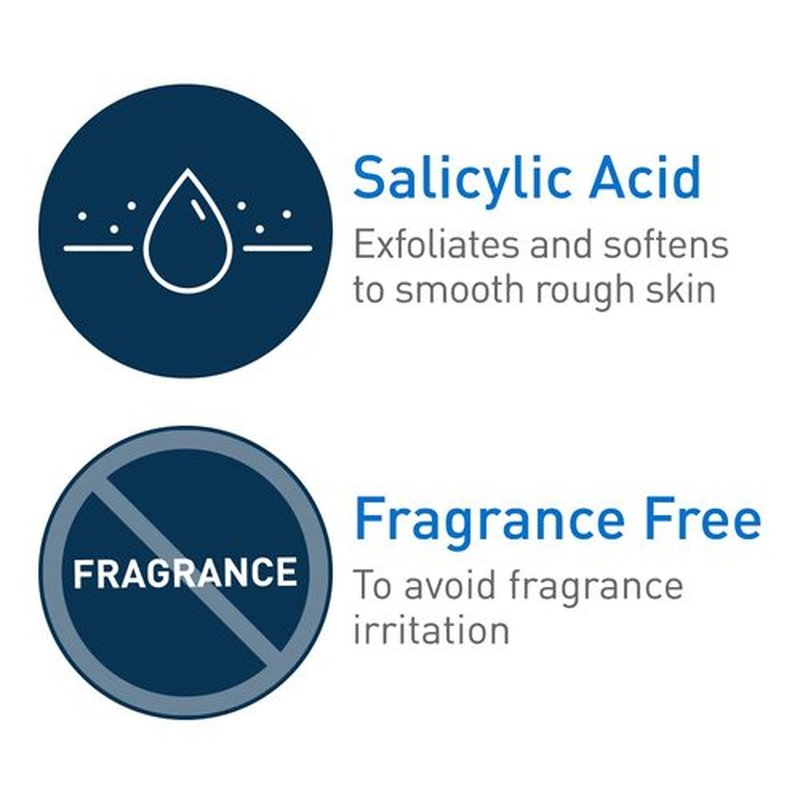 CeraVe Body Wash - Exfoliating Salicylic Acid Formula for Rough Skin | Fragrance-Free, 10 Ounce