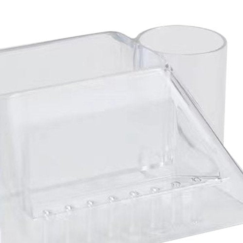Professional Nail Desk Organizer and Storage - Nail Drill Holder Box with 8 Holes for Grinding Bit Display Stand