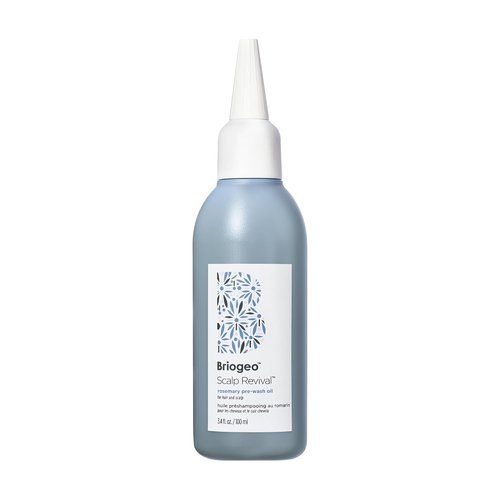 Briogeo Scalp Revival Rosemary Pre-Wash Oil - Moisturizing Treatment for Dry, Flaky Scalp | Strengthens Hair & Soothes Itchiness | Vegan & Cruelty-Free