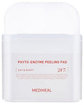 MEDIHEAL Phyto Enzyme Peeling Pad - Vegan Face Resurfacing Gauze Pads with LHA & Papaya Enzym - Pore Tightening Pads to Control Sebum - Exfoliating for Dead Skin Cells, 90 sheets