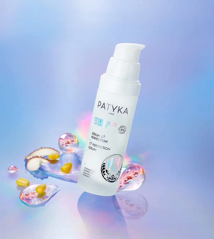 Patyka - C3 Perfection Serum | Non-Toxic, Cruelty-Free, Organic | Fights UVA & UVB while Hydrating, Smoothing + Refining (1 oz | 30 ml)