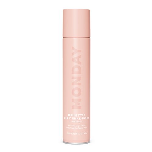 MONDAY HAIRCARE BRUNETTE Dry Shampoo with Keratin, oil-absorbing ideal for Darker Hair 200 mL