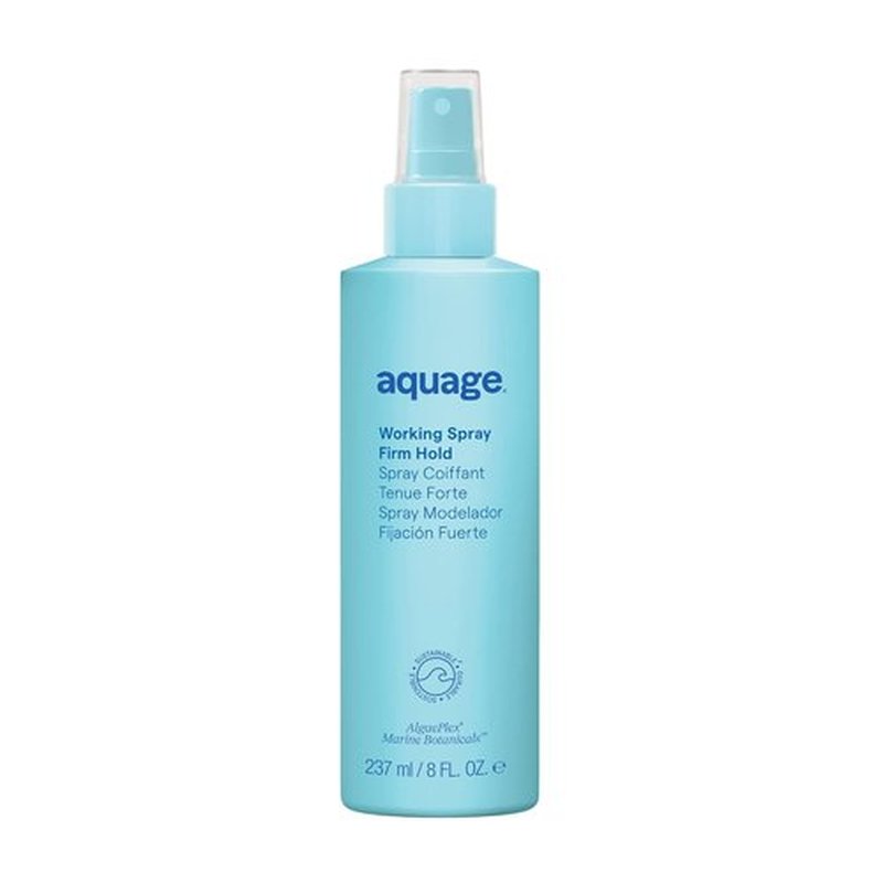 Aquage Working Spray - Firm-Hold Non-Aerosol Hairspray for Texture & Thermal Styling | 8 oz.