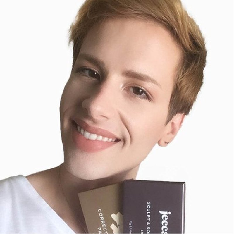 Jecca Blac Correct and Conceal Medium Coverage Palette, Lightweight Long Lasting Formula, Medium To Full Coverage, Gender Neutral and LGBTIQA+ Inclusive Make Up, Light 1.0, 0.42 oz