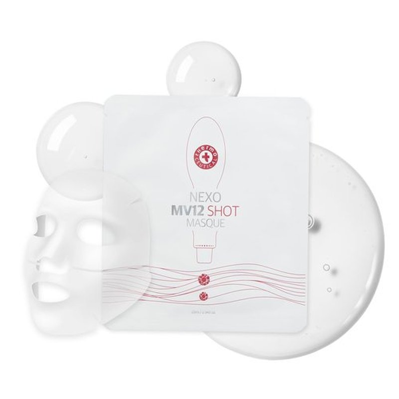 ThermoCEUTICAL NEXO MV12 Shot Masque - 12 Vitamin Complex & Plant Exosome | Intensive Firming Mask | Reduces Fine Lines in 2 Weeks (5-Pack)