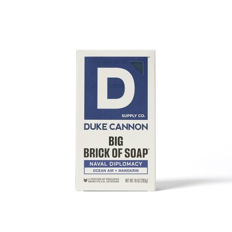 Duke Cannon Ultimate Freshness Soap 3-Pack Midnight Swim, Superior, & Naval Diplomacy - 10 oz Bars with Aquatic, Fresh Water, & Oceanic Scents - Triple Milled, American-Made