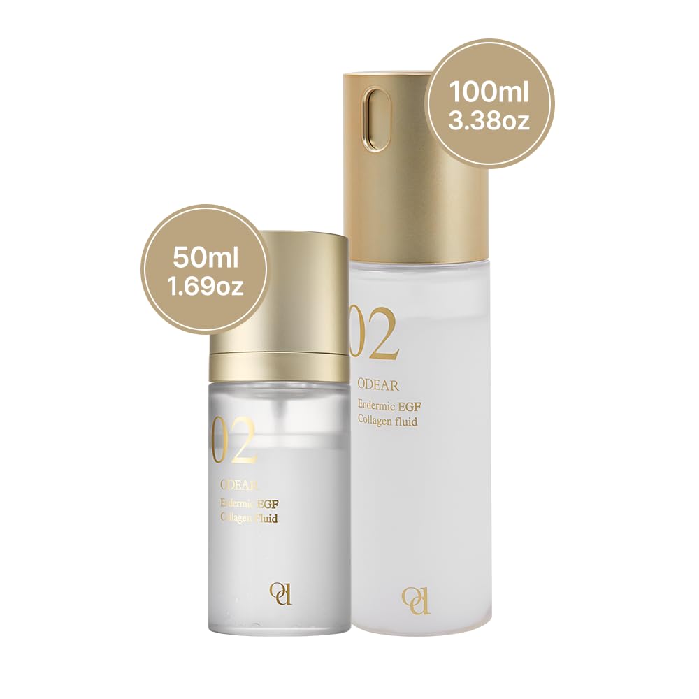 ODEAR Endermic EGF Collagen Oil Mist – Dual-Layer Hydrating Face Mist for Dry Skin, Oil & Water Blend for Nourishment, Radiant, Healthy-Looking Skin (100ml / 3.38 fl. oz.)