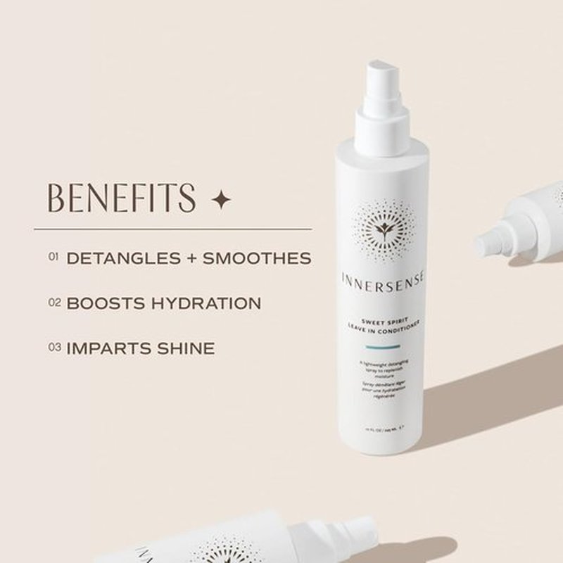 Innersense Organic Beauty - Sweet Spirit Leave-In Conditioner | Non-Toxic, Cruelty-Free, 10 fl oz