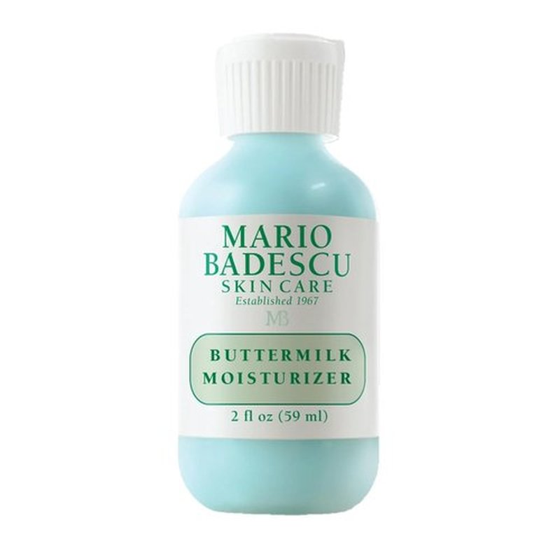 Mario Badescu Buttermilk Face Moisturizer - Lactic Acid & Thyme Extract for Dry/Combination Skin, 2 Fl Oz
