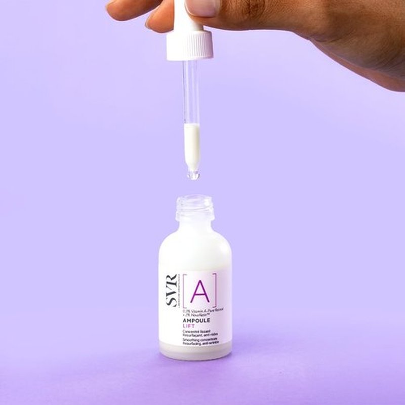 SVR [A] Concentrate - Face Serum - Pure Retinol Helps Visibly Reduce the Appearance of Fine Lines, Dark Spots - Improves Firmness of Skin and Even Skin Tone. 1 fl.oz. - Fragrance Free
