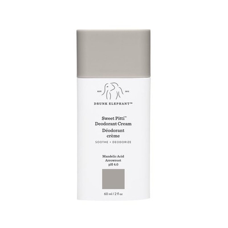 Drunk Elephant Sweet Pitti Deodorant Cream - Aluminum-Free, Clean Skincare - 60 ml/2 fl oz - Cruelty-Free