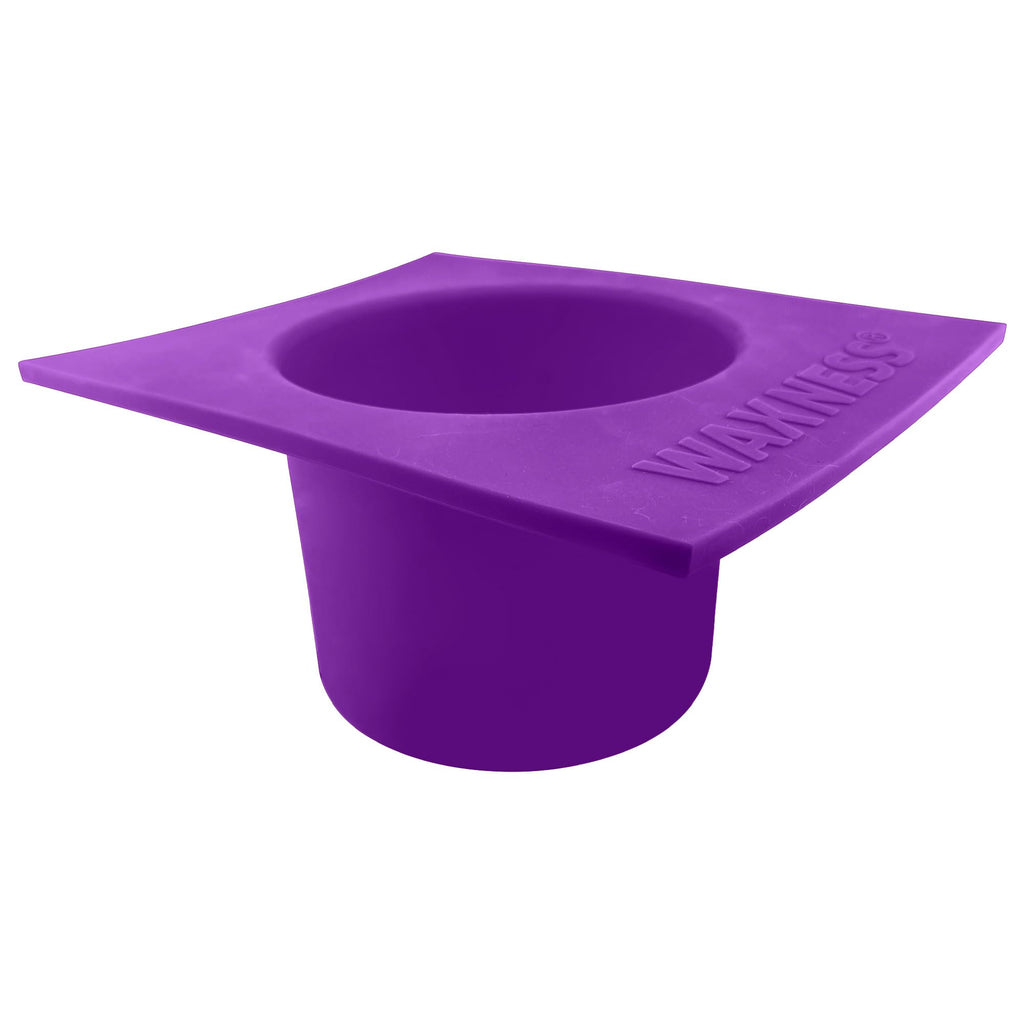 Waxness Non-Stick Silicone Bowl Insert for Wax Warmers – Purple, Fits 5.5 lb Warmers, Easy Clean Flexible Wax Pot Liner for Professional Use.