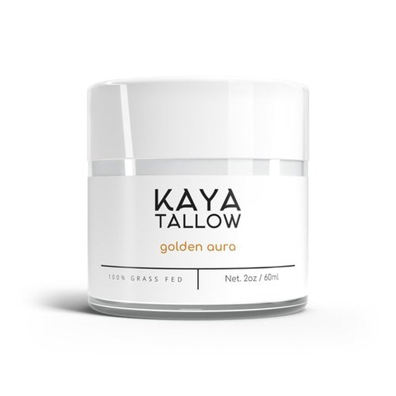 Tallow Moisturizer with Raw Manuka Honey - 100% Grass-Fed - Whipped Light and Airy Cream - For Skin, Face and Body