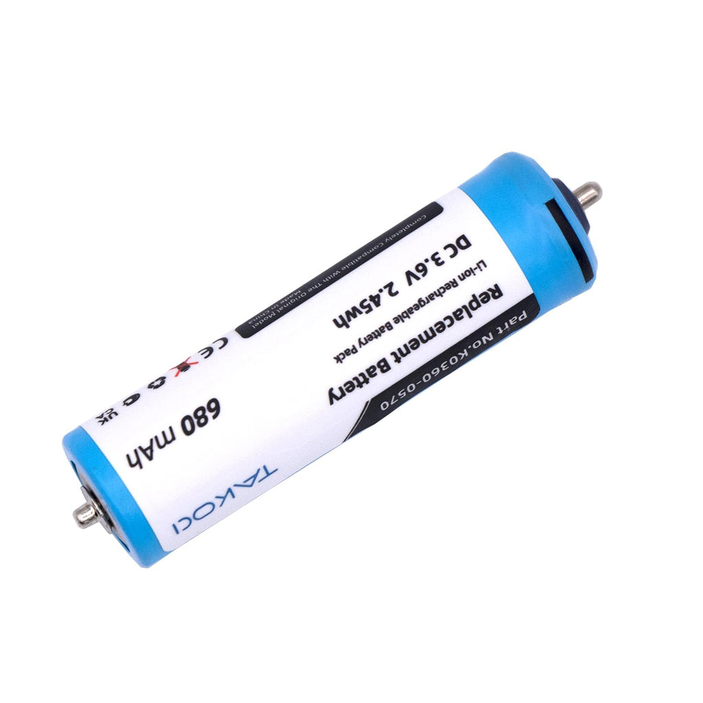Replacement Battery for K0360-0570 V9ZL2508 ES8042,ES8043,ES8044,ES8048,ES8075,ES8077,ES8078,ES8101 Series Shaver
