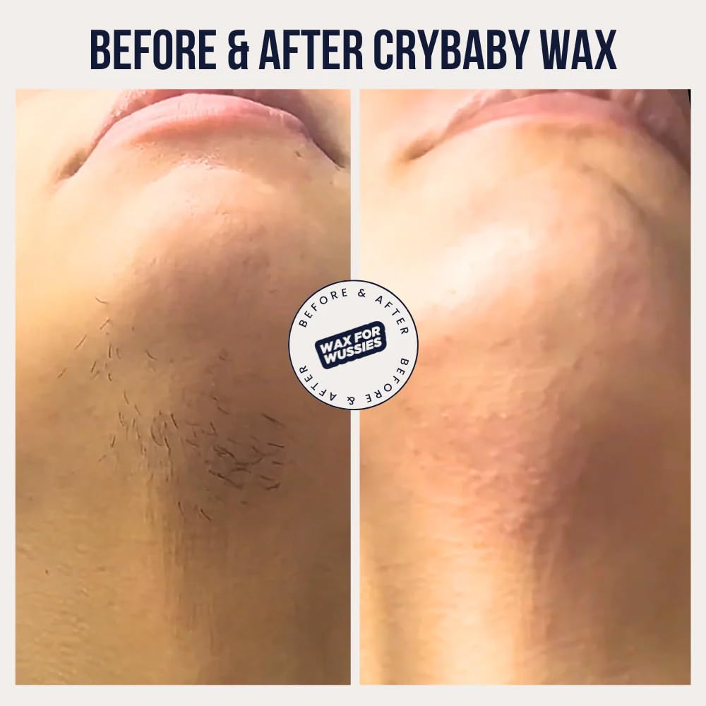 Crybaby Wax Just Cool It Calming Mango Gel Post-Wax Treatment 3.38 fl oz | 93% Organic Mango Aloe Gel, Cooling Soothing After Wax, Vegan & Fragrance Free